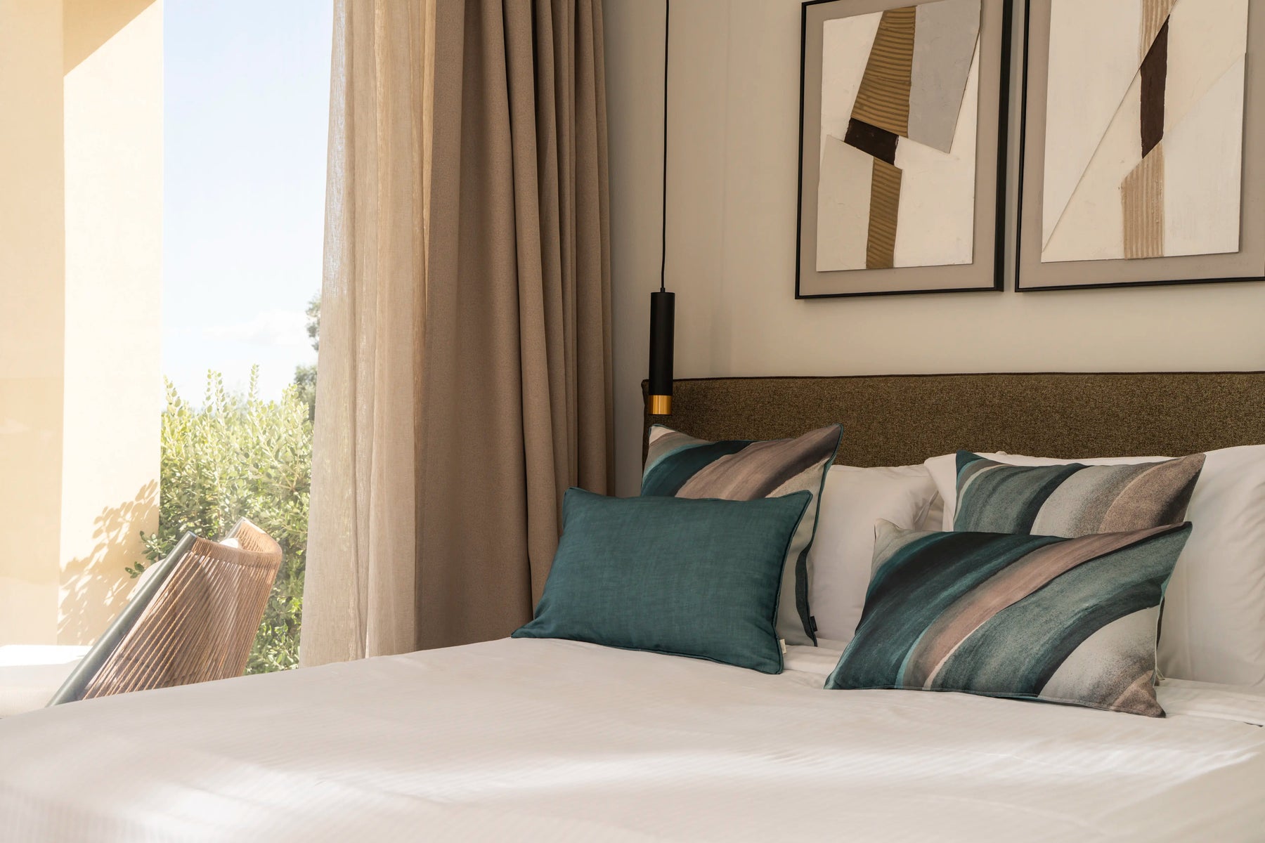 Peru Kederkissen Grün