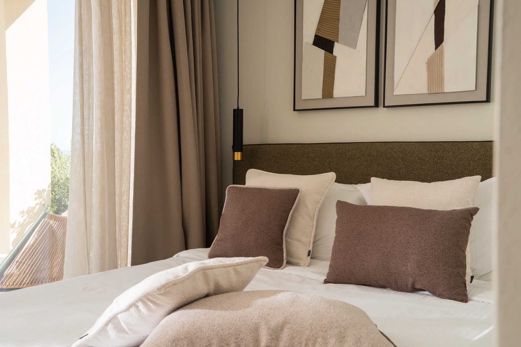 Signature Kederkissen Braun