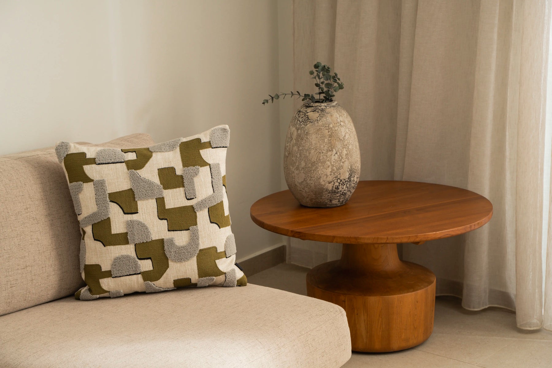 Marrakesch Kissen Olive