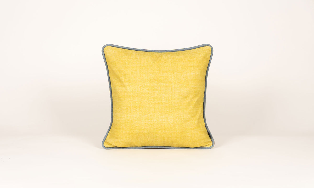 Sérénité Kederkissen Salvador Ocker/Morgenblau