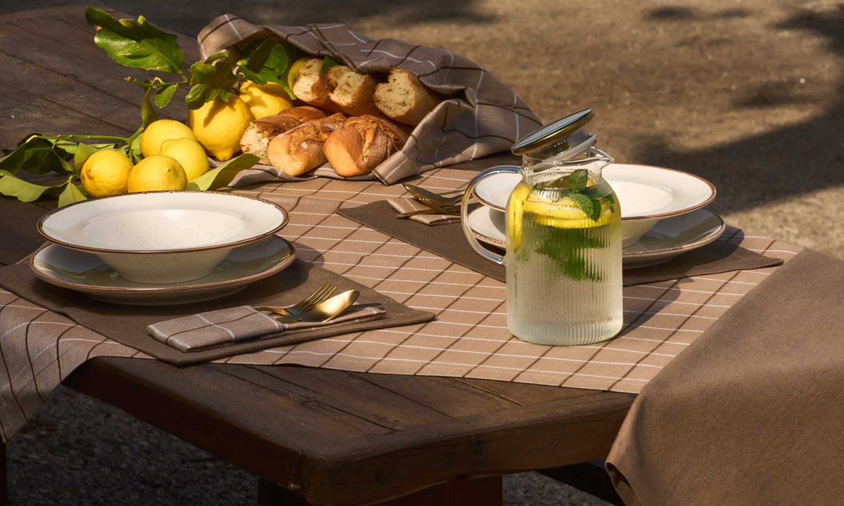 Landhaus Tischtextilien Café