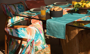 Tropical Tischtextilien Salvador Türkis