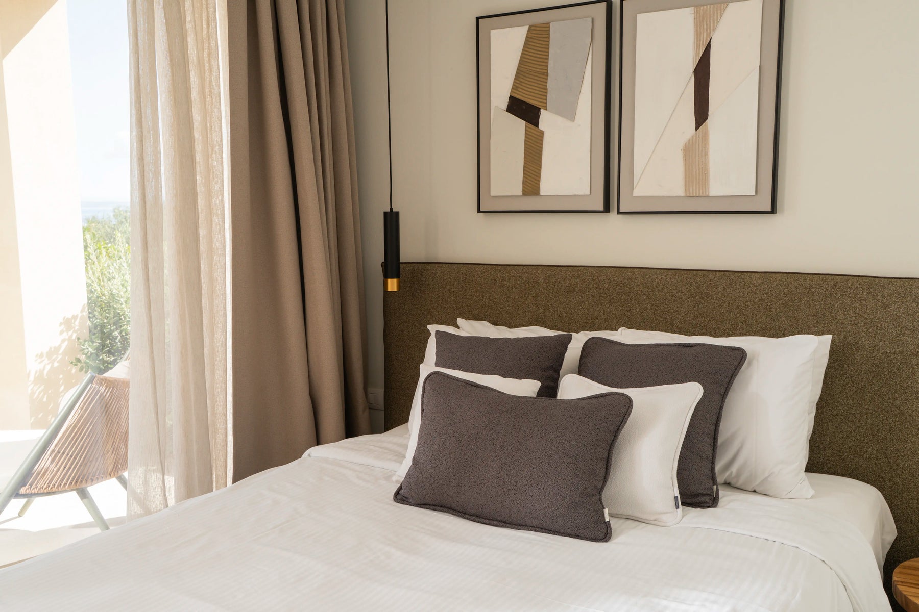 Signature Kederkissen Anthrazit