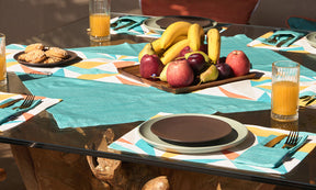 Salvador Bestecktasche Türkis (2er Set)