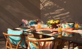 Salvador Uni Kissen Türkis