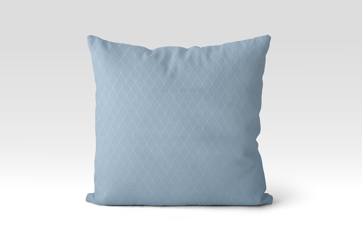 Raute Kissen Hellblau