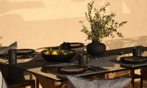 Panama Platzset Schwarz (2er Set)